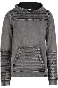 4President hoodie Tarik black (grijs)